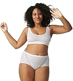 sloggi Damen Chic Maxi 4P Slip, White, 42