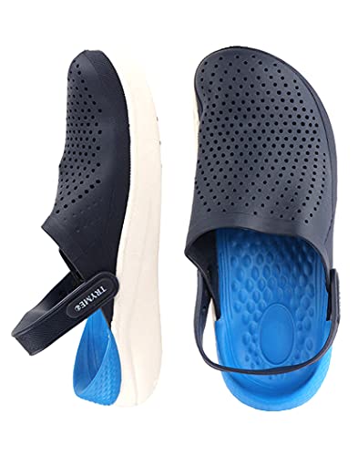 Image of TRYME Flipflop Clogs for Mens Vibrant Clogs and Mules Deisgn on Top Lightweight Clogs Slip On Flip Flop