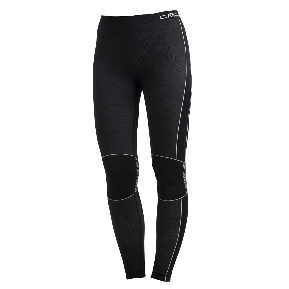 CMP - Woman Long Pant Seamless, Black, 42/44