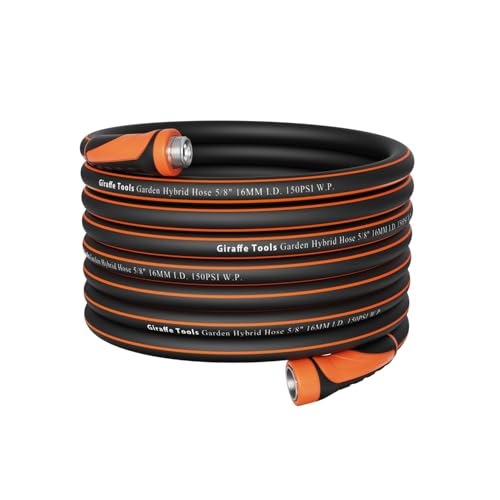 Giraffe Tools Garden Hose 5/8', Water Hose Heavy Duty,...