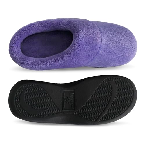 Image of isotoner womens Classic Clog Non-slip Memory Foam Slippers