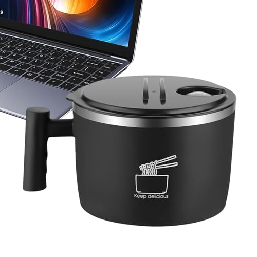 Lunch Bowl With Lid Portable Stainless Steel Leakproof Kitchen Utensils