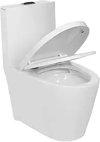 STILLUS HOME Vaso Sanitário Monobloco Caixa Acoplada Privada Barcelona Cerâmica Branca