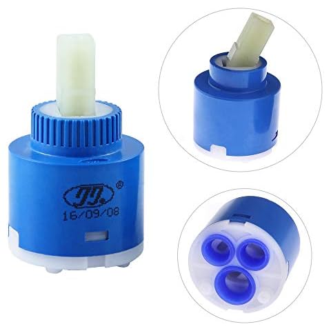 Cartucho de Cerámica Válvula de Grifo Monomando 35mm para Grifo Monomando de Baño, Lavabo, Ducha, Cerámica Cover