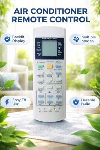 Image of Original Universal Air Conditioner Remote Compatible for All Panasonic AC Remote Control [AC-29]