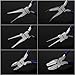 WORKPRO Jewelry Plicers Set, 7-Piece Jewelry Making Tools Kit with Needle Round Nose Plier and Bent Nose Plier Wire Cutter for Jewelry Repair, Beading, Wire Wrapping, Crafts, with Carrying Pouch