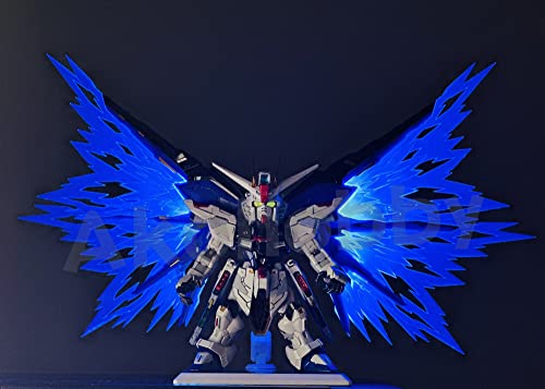 MGSD 光の翼 & ベース セット フリーダムガンダム 天空の翼 AKO 蛍光 改造 パーツ 機動戦士ガンダム SEED Freedom Destiny ホビー アクションベース オプション アクション