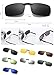 DAUCO Gafas de Sol Polarizadas Clip Lentes de Espejo de Hombre Mujer...