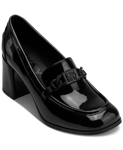 DKNY Damen PRELLA Pump Loafer, Black, 39.5 EU
