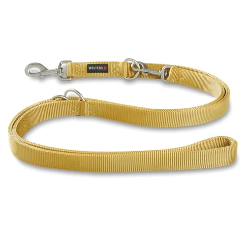 Wolters Führleine Professional, Farbe:Curry gelb, Größe:M 200 cm x 15 mm