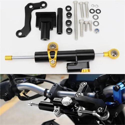 Amortisseur de direction moto MT03 2020-2025 support fixation commande kit - 4