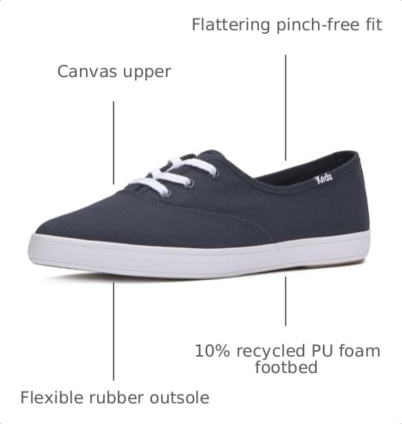 Image of Keds Women's Champion Point Low Lace Up
