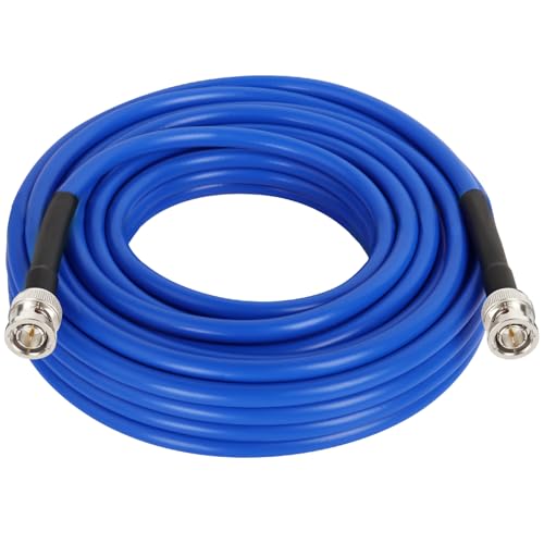 Image of XRDS -RF SDI Cable 25 FT, HD-SDI / 3G-SDI / 6G-SDI BNC to BNC Digital Video Cable, High-Speed Signal Transmission, Low Signal Loss for Broadcast, Studio, Surveillance & HD Video Systems