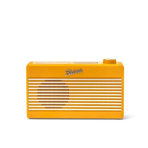 Roberts Rambler Mini-DAB/FM-Bluetooth-Radio, Gelb