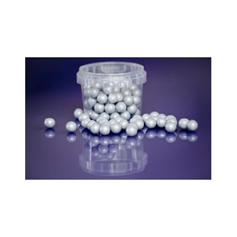 80g Pearl Silver Edible 10mm Large Sugar Pearls Balls for Cake Cupcake Sprink Cover