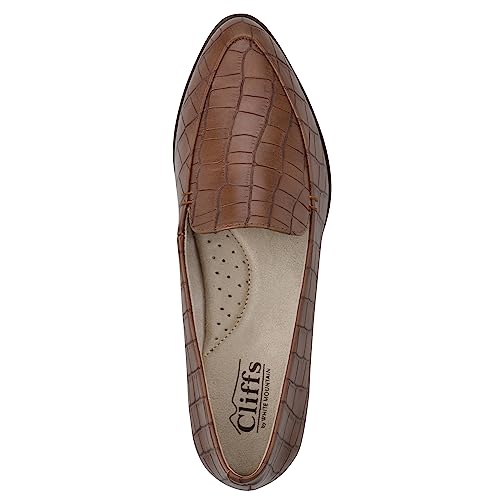 Image of CLIFFS BY WHITE MOUNTAIN Women's Mint Tailored Loafer Flat