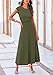 PRETTYGARDEN Two Piece Skirt Set for Women 2025 Summer Spring Dressy Casual Knit Travel Vacation Matching Lounge Outfits (Army Green,Small)
