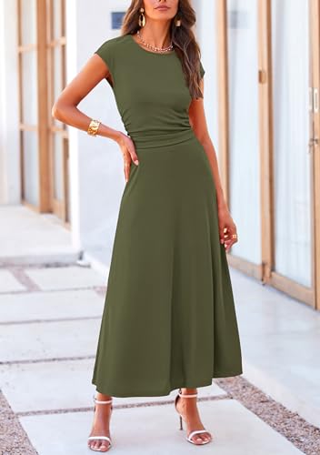 PRETTYGARDEN Two Piece Skirt Set for Women 2025 Summer Spring Dressy Casual Knit Travel Vacation Matching Lounge Outfits