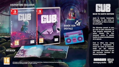 The Cub Back to Earth Edition Switch graphismes faits main et univers poétique
