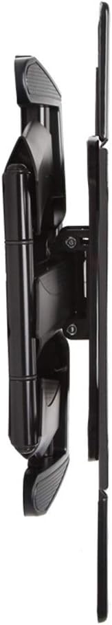 32-70 Inch Retractable Arm Full Motion Tv Wall Mount with Plastic Cover Tilt Swivel Screen Bracket Stand Plasma Holder