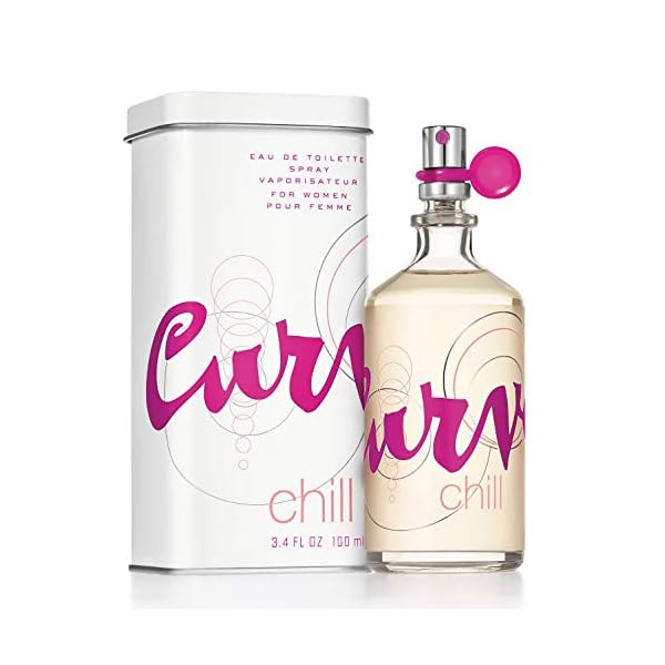 Curve Chill Eau De Toilette Perfume Spray, Perfume for Women 3.4oz