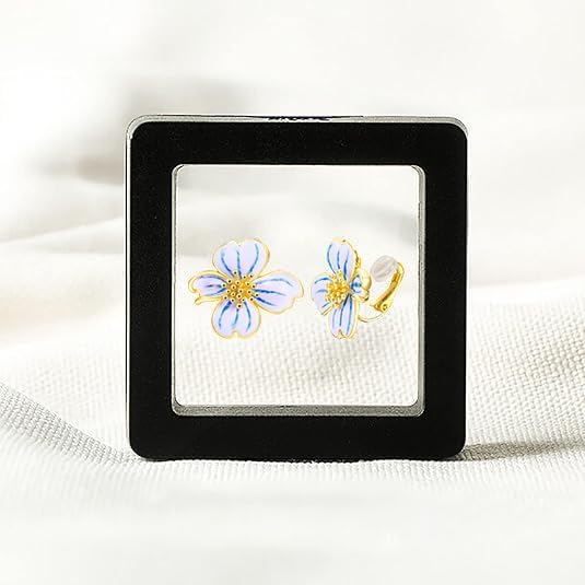 Clip on Earrings Women, 14K Gold Plated Earrings for Sensitive Ears, Fashion Women's Earrings Jewelry Birthday Gift for Wife Grandma Daughter Girls on Christmas Thanksgiving - Image 6