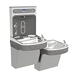 Elkay LZSTL8WSLK Bottle Filling Station, 1.5, Light Gray Granite