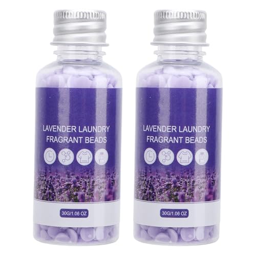 Las Cuentas Aromáticas para Lavadora Rejuvenecen los Olores a Humedad de la Ropa, Paquete de 2 Cuentas Potenciadoras de para Lavandería, 30 G, 1,1 Oz para Revitalización del