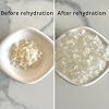 Natural Probio Water Kefir Grains - Starter Culture Kit Fruit Kefir + Complete Guide, Recipe & Tips + Ebook Library Access + Customer Support (0.35 oz dehydrated / 2.12 oz rehydrated)
