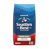 Seattle’s Best Coffee, Medium Roast Ground Coffee, Portside, 100% Arabica, 1 Bag (12 oz)