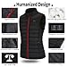 Unilove Heated Vest for Women With Battery Pack - 13 Heating Zones, 3 Temperature Control, Lightweight Electric Jacket（M）