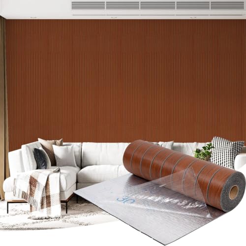 Panneau mural isolant phonique PVC 3D autocollant pour masquer les défauts - 2