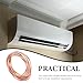 HEMOTON Soft Copper Tubing Coil 3mm Id X 4mm Od X 0.5mm Wall Thickness 2m Length Refrigeration and Air Conditioner Copper Tube for Hvac and Industrial Use