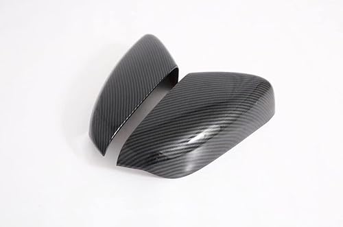 Fibra de carbono 2 piezas de cubierta de espejo retrovisor de coche para Chevrolet Onix 2019-2020-2021-2022