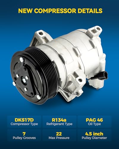 Image of PHILTOP 58410 NEW Air Conditioner AC Compressor with Clutch Compatible with Nissan Pathfinder 2005-2007,Pathfinder 2008-2012 4.0L,NV2500 NV3500 2012-2021 4.0L, NV1500 2012-2021,Replace# 92600EA200