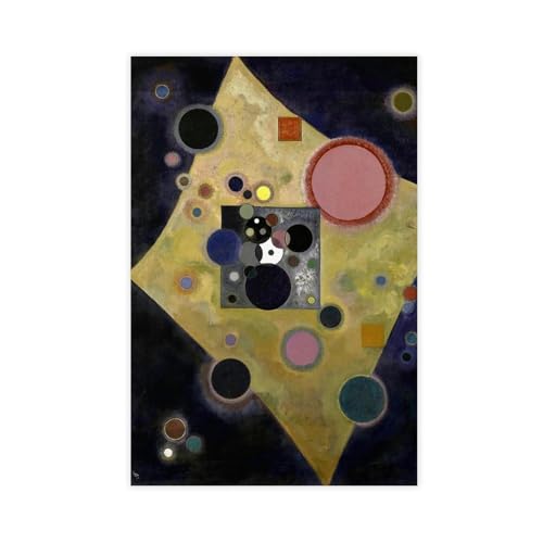 Impression sur toile Wassily Kandinsky cadeau artistique idéal pour bureau et maison