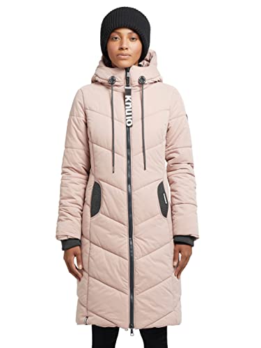 khujo Damen Steppmantel ARIBAY3 PEACHED (624FAW-PIN, XL)