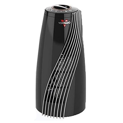 Vornado SRTH Small Room Tower Heater, Black