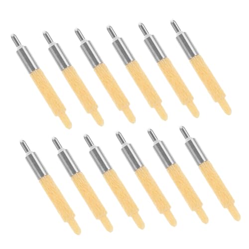 HOMSFOU Refillable Paint Pen Nibs 12pcs Set 0.5mm Precision Tip Replacement Nibs for Art DIY Whiteboard Accessories