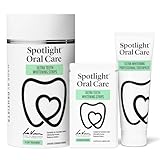 Spotlight Oral Care Teeth Whitening Strips – 28 Strips + Toothpaste (14-Day Treatment),Ultra Whitening Strips, Sensitive Teeth & Enamel Safe, Made by Dentists Hydrogen Peroxide Teeth Brightening Kit