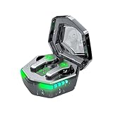 Earbuds – Curanti | Sport-Earphones | LED-Display für kabellose Kopfhörer | offene Ohrclips mit Knochenleitung | Kopfhörer mit Kopfhörer für Ladeboxen