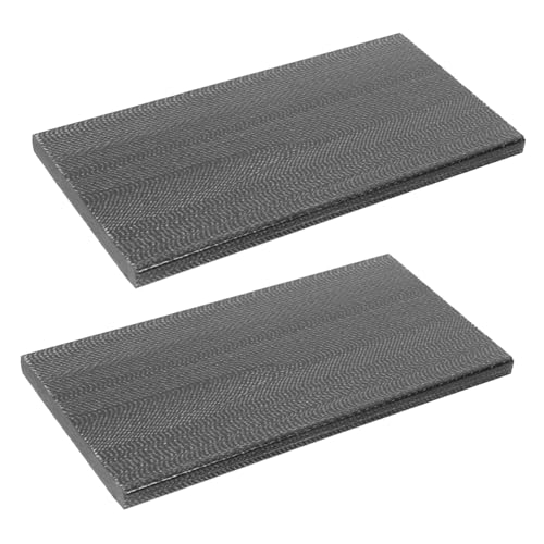 Kisangel 2pcs Outdoor Patio Furniture Rocking Chair Parts Fiberglass Spring Plates for Swivel Rocker Chairs