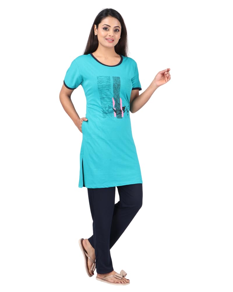 URBAN TREES Women's Cotton Printed Night Suit Set of Top & Pajama Set || Night Suit Set - Review, Price and Buying Guide