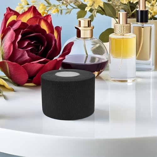Bandes de protection pour la nuque de coiffeur papier noir collerette jetable