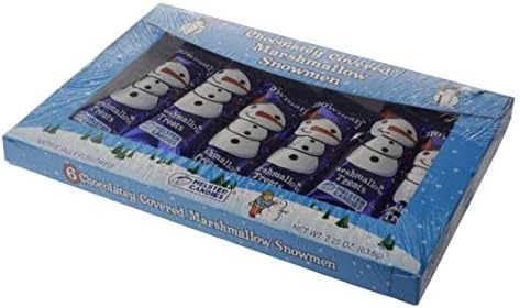 LIMITED TIME Holiday Edition Chocolatey Covered Marshmallow Snowmen 2.25 Oz. (1 Per Order)