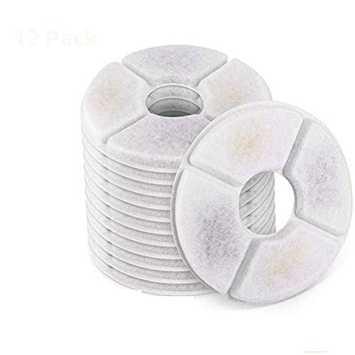 Filtro de carbono activado para fuente de agua para gatos pack 4