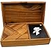 Logic Tangram Set with Play Cards Wooden Puzzle Game
