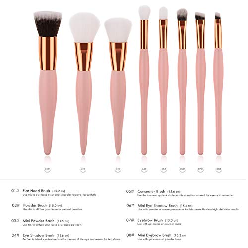 Eyebrow-Makeup-Foundation-Brush-Tools-Wooden-8PCS-Cosmetic-Brush-Sets-Eyeshadow-Brush-One-Items