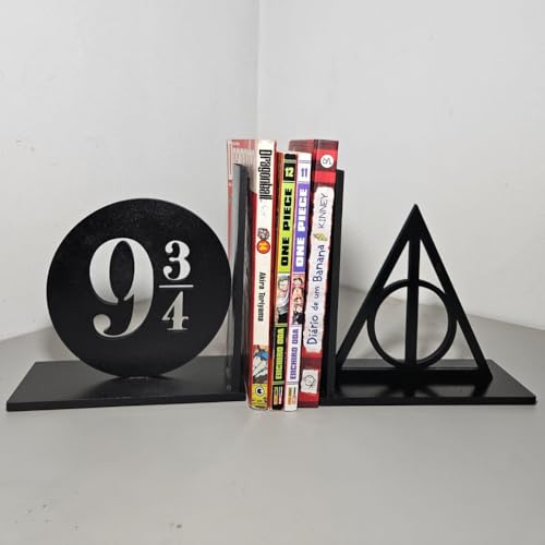 Porta Livros Aparador inspirador em Harry Potter para os Fãs do Mago Organizar e Decorar Insígnia e