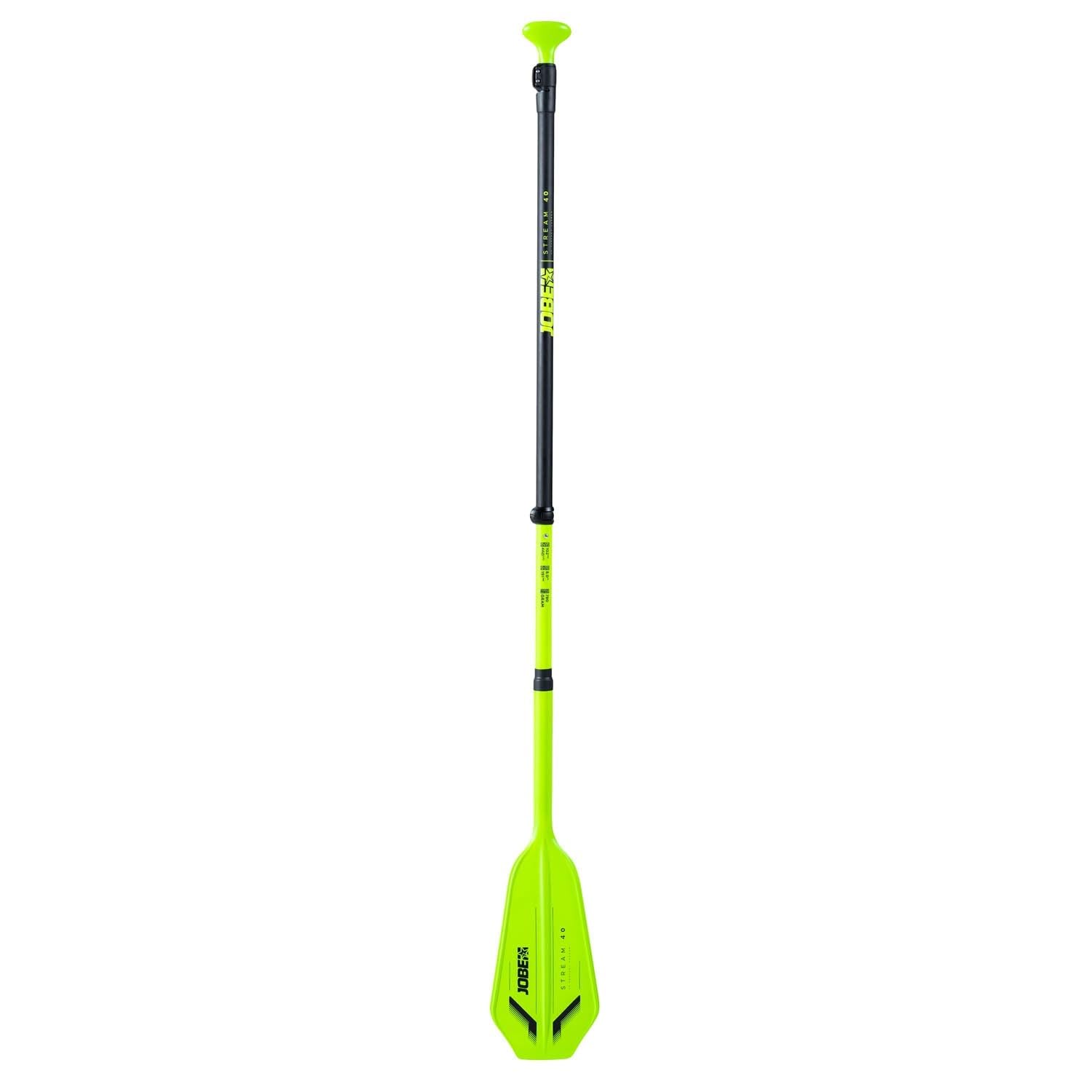 Stream Carbon 40 SUP Peddel Lime Groen Driedelig